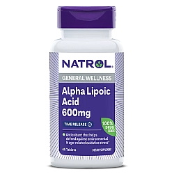 חומצה אלפא ליפואית 600 מ"ג 45 טבליות - מבית Natrol