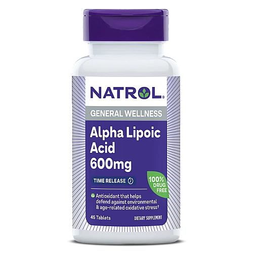 חומצה אלפא ליפואית 600 מ"ג 45 טבליות - מבית Natrol