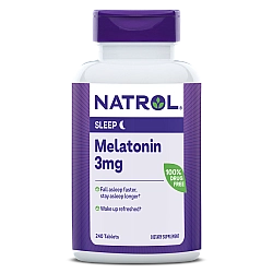 מלטונין 3 מ"ג 240 טבליות - מבית Natrol
