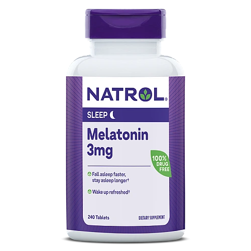 מלטונין 3 מ"ג 240 טבליות - מבית Natrol