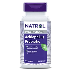 פרוביוטיקה אצידופילוס 1 מיליארד 100 כמוסות - מבית Natrol
