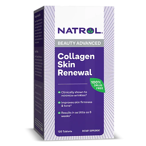 קולגן חידוש העור 120 טבליות - מבית Natrol קולגן חידוש העור 120 טבליות - מבית Natrol
