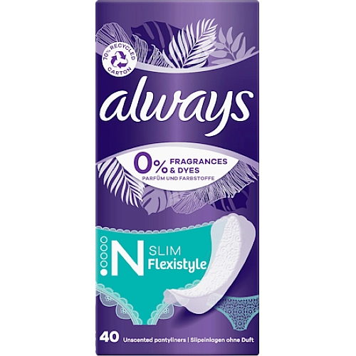 אולוויז מגן תחתון נורמל סלים פלקס ללא בישום 40 יחידות