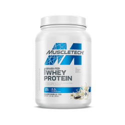 100% חלבון מי גבינה מפרות שניזונו מעשב וניל דלוקס 816 גרם - מבית MuscleTech