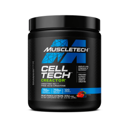 Cell Tech‎ Creactor קריאטין HCl + קריאטין ללא חומצה פונץ' פירות 274 גרם - מבית MuscleTech