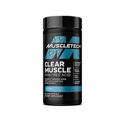 Clear Muscle חומצת HMB תכולה 84 כמוסות רכות - מבית MuscleTech