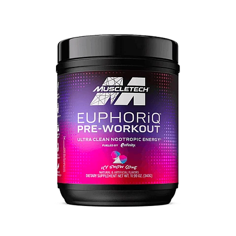 EuphoriQ טרום קדם אימון - בטעם ברד - 340 גרם - מבית MuscleTech