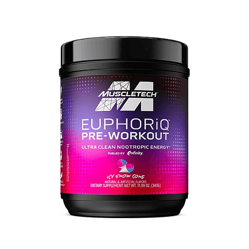 EuphoriQ טרום קדם אימון - בטעם ברד - 340 גרם - מבית MuscleTech