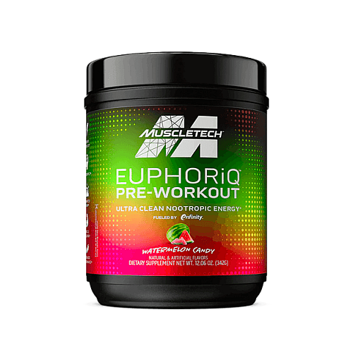 EuphoriQ טרום קדם אימון - סוכריות אבטיח - 342 גרם - מבית MuscleTech