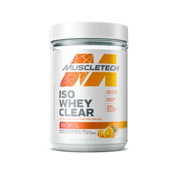 ISO Whey Clear חלבון מבודד טהור במיוחד בטעם תפוז - 505 גרם - מבית MuscleTech