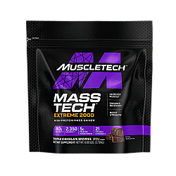  גיינר עלייה במסה Mass Tech אקסטרים 2000 שוקולד - 2.72 ק"ג - מבית MuscleTech
