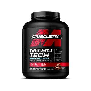 חלבון מי גבינה Nitro-Tech‎ שוקולד חלב 1.81 ק"ג - מבית MuscleTech
