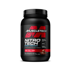 חלבון מי גבינה איזולט Nitro-Tech‎ בטעם שוקולד חלב - 998 גרם - מבית MuscleTech