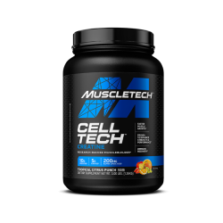 סדרת הביצועים חומצות אמינו + קריאטין CELL-TECH בטעם פונץ' הדרים טרופי 1.36 ק"ג - מבית MuscleTech
