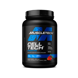 סדרת הביצועים חומצות אמינו + קריאטין CELL-TECH בטעם פונץ' פירות 1.36 ק"ג - מבית MuscleTech