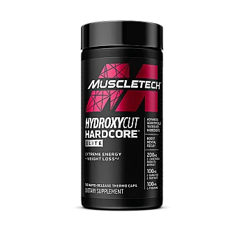 שריפת שומן Hardcore Elite‏ בשחרור מהיר 110 כמוסות - מבית MuscleTech