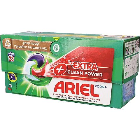 אריאל קפסולות לכתמים קשים 23 יחידות - מבית ARIEL אריאל קפסולות לכתמים קשים 23 יחידות - מבית ARIEL