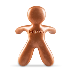 מטהר אוויר לרכב בניחוח נובל - צבע זהב כהה - מבית Mr & Mrs Fragrance