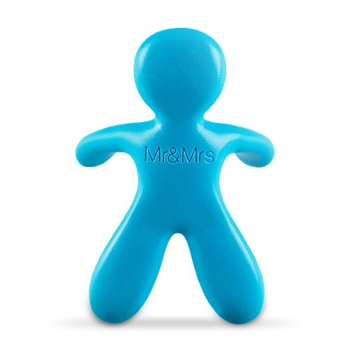 מטהר אוויר לרכב בניחוח פורטופינו - צבע כחול בהיר - מבית Mr & Mrs Fragrance