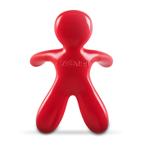 מטהר אוויר לרכב בניחוח פפר מינט - צבע אדום - מבית Mr & Mrs Fragrance