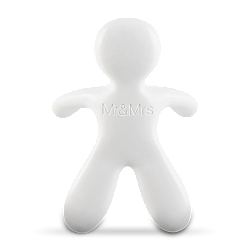 מטהר אוויר לרכב בניחוח פרש אייר - צבע לבן - מבית Mr & Mrs Fragrance