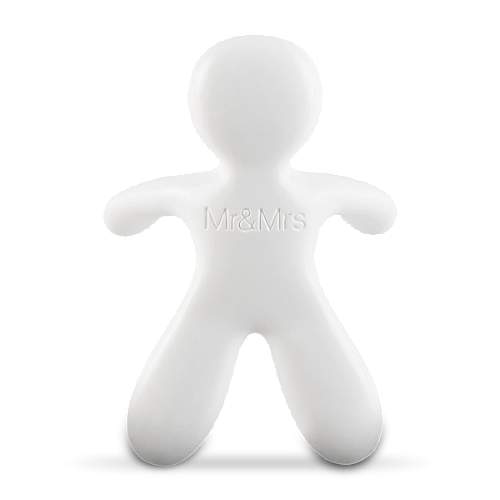 מטהר אוויר לרכב בניחוח פרש אייר - צבע לבן - מבית Mr & Mrs Fragrance