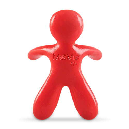 מטהר אוויר לרכב בניחוח קינמון ויער - צבע כתום - מבית Mr & Mrs Fragrance