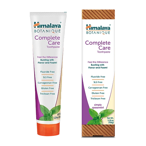 הימלאיה משחת שיניים בוטניק טיפול יסודי נענע ללא פלואוריד 150 גרם - מבית Himalaya