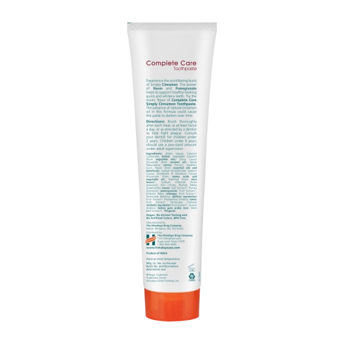 הימלאיה משחת שיניים בוטניק טיפול יסודי קינמון ללא פלואוריד 150 גרם - מבית Himalaya