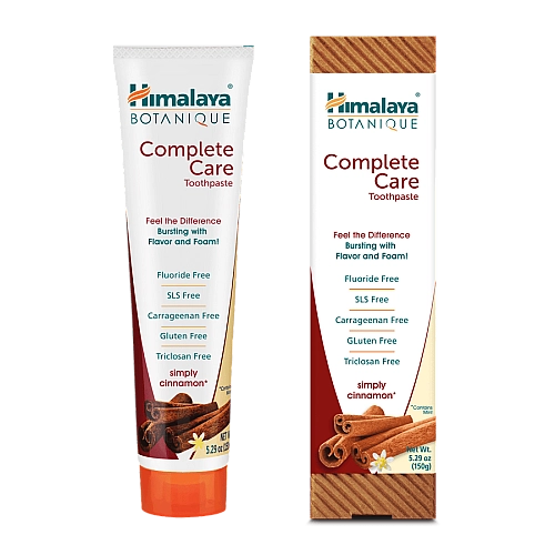 הימלאיה משחת שיניים בוטניק טיפול יסודי קינמון ללא פלואוריד 150 גרם - מבית Himalaya