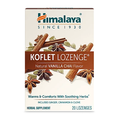 סוכריות למציצה קופלט צ‘אי וניל טבעי 20 לכסניות - מבית Himalaya