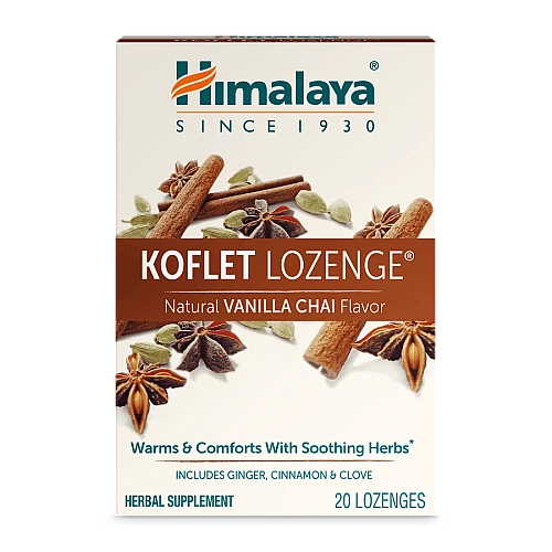 סוכריות למציצה קופלט צ‘אי וניל טבעי 20 לכסניות - מבית Himalaya