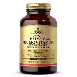 סולגאר ויטמין C אסטרולה Ester-C Plus 1000 מ"ג - 90 טבליות מבית SOLGAR