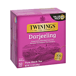 תה הודי טווינינגס דארג'ילינג Darjeeling בשקיות 50 יחידות - מבית Twinings