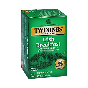 תה טווינינגס אייריש ברקפסט Irish Breakfast בשקיות 20 יחידות - מבית Twinings