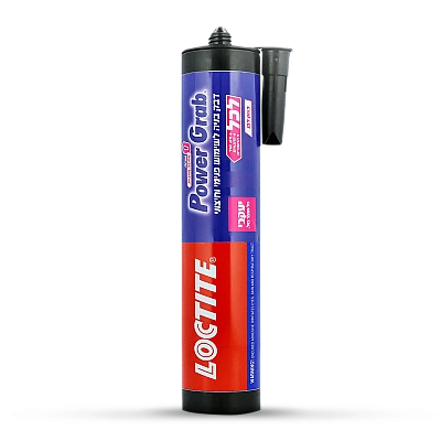 לוקטייט פאוורגראב דבק בנייה בגוון לבן 460 גרם - מבית יעקבי