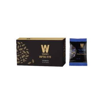 ויסוצקי מסעדות תה ארל גריי 25 שקיקים - הסדרה השחורה