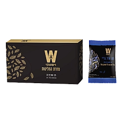 ויסוצקי מסעדות תה ארל גריי 25 שקיקים - הסדרה השחורה