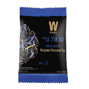 ויסוצקי מסעדות תה ארל גריי 25 שקיקים - הסדרה השחורה