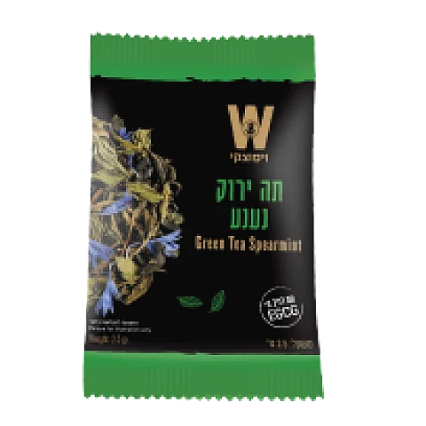ויסוצקי מסעדות תה ירוק נענע 25 שקיקים - הסדרה השחורה ויסוצקי מסעדות תה ירוק נענע 25 שקיקים - הסדרה השחורה