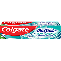 קולגייט משחת שיניים מקס ווייט הלבנה וקריסטלים מרעננים 125 מ"ל  - מבית Colgate