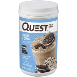 אבקת חלבון מי גבינה וקזאין מיסלרי חלב קרם עוגיות - 726 גרם - מבית Quest Nutrition