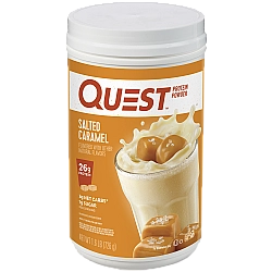 אבקת חלבון מי גבינה וקזאין מיסלרי קראנץ' קינמון - 726 גרם - מבית Quest Nutrition