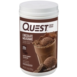 אבקת חלבון קווסט מי גבינה וחלב בטעם מילקשייק שוקולד - 726 גרם - מבית Quest Nutrition