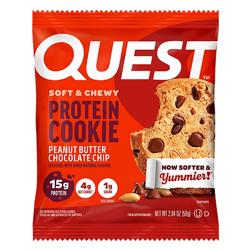 עוגיית חלבון חמאת בוטנים שוקולד 12 יחידות - מבית Quest Nutrition