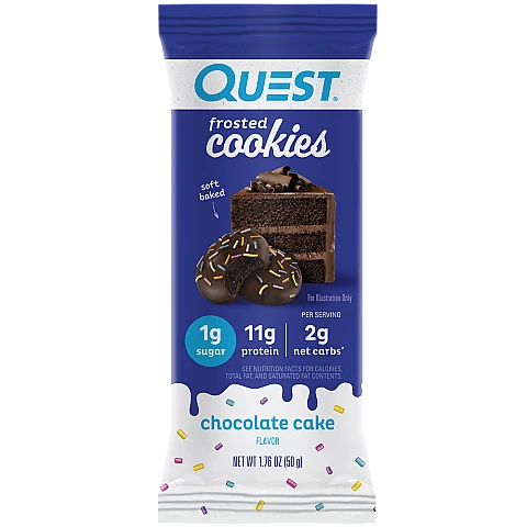 עוגיית עם חלבון עוגת שוקולד 8 יחידות - מבית Quest Nutrition עוגיית עם חלבון עוגת שוקולד 8 יחידות - מבית Quest Nutrition