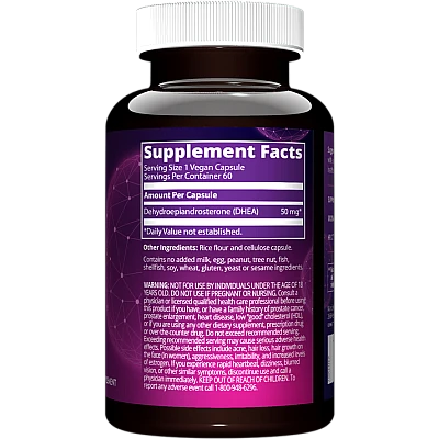 DHEA דהידרו-אפיאנדרוסטרון 50 מ"ג 60 כמוסות - מבית MRM