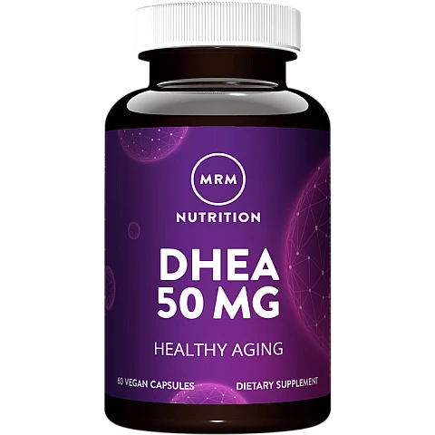 DHEA דהידרו-אפיאנדרוסטרון 50 מ"ג 60 כמוסות - מבית MRM DHEA דהידרו-אפיאנדרוסטרון 50 מ"ג 60 כמוסות - מבית MRM
