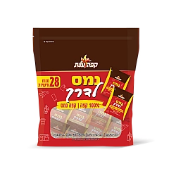 מארז קפה נמס לדרך עלית - 28 מנות אישיות