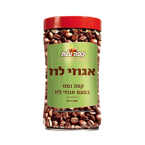 קפה נמס עלית בטעם אגוזי לוז 200 גרם